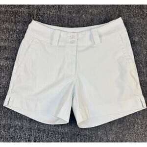 Womens White Nike Golf Performance Shorts Size 0 Excellent Condition